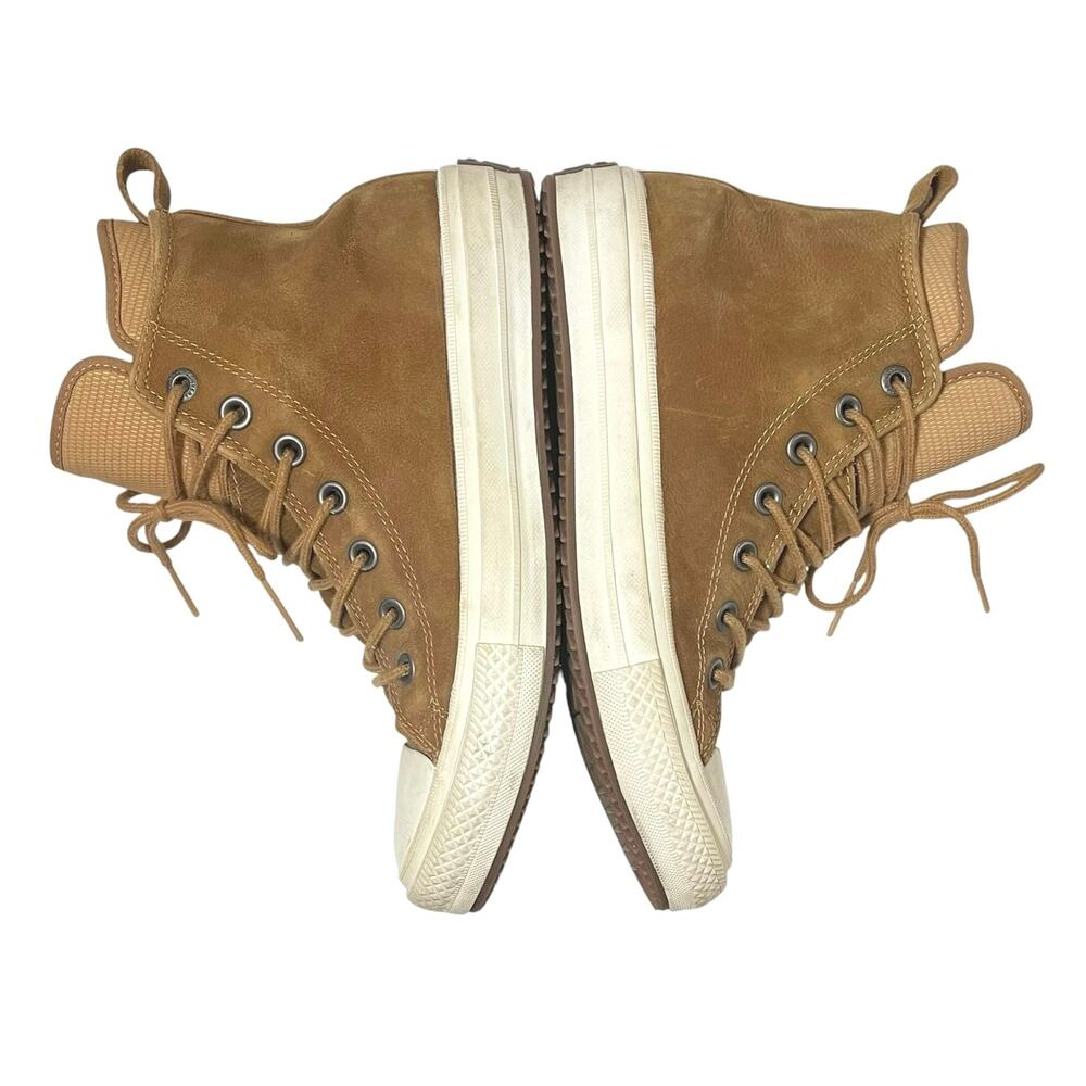 Converse Chuck Taylor All Star Leather Waterproof Sugar Raw High Boots W 8 M 6 - Picture 3 of 10